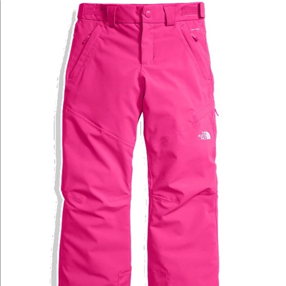 The North Face Other - THE NORTH FACE  GIRLS' POWDANCE LIGHT INSULATED SKI RAIN PANTS SIZE 7/8